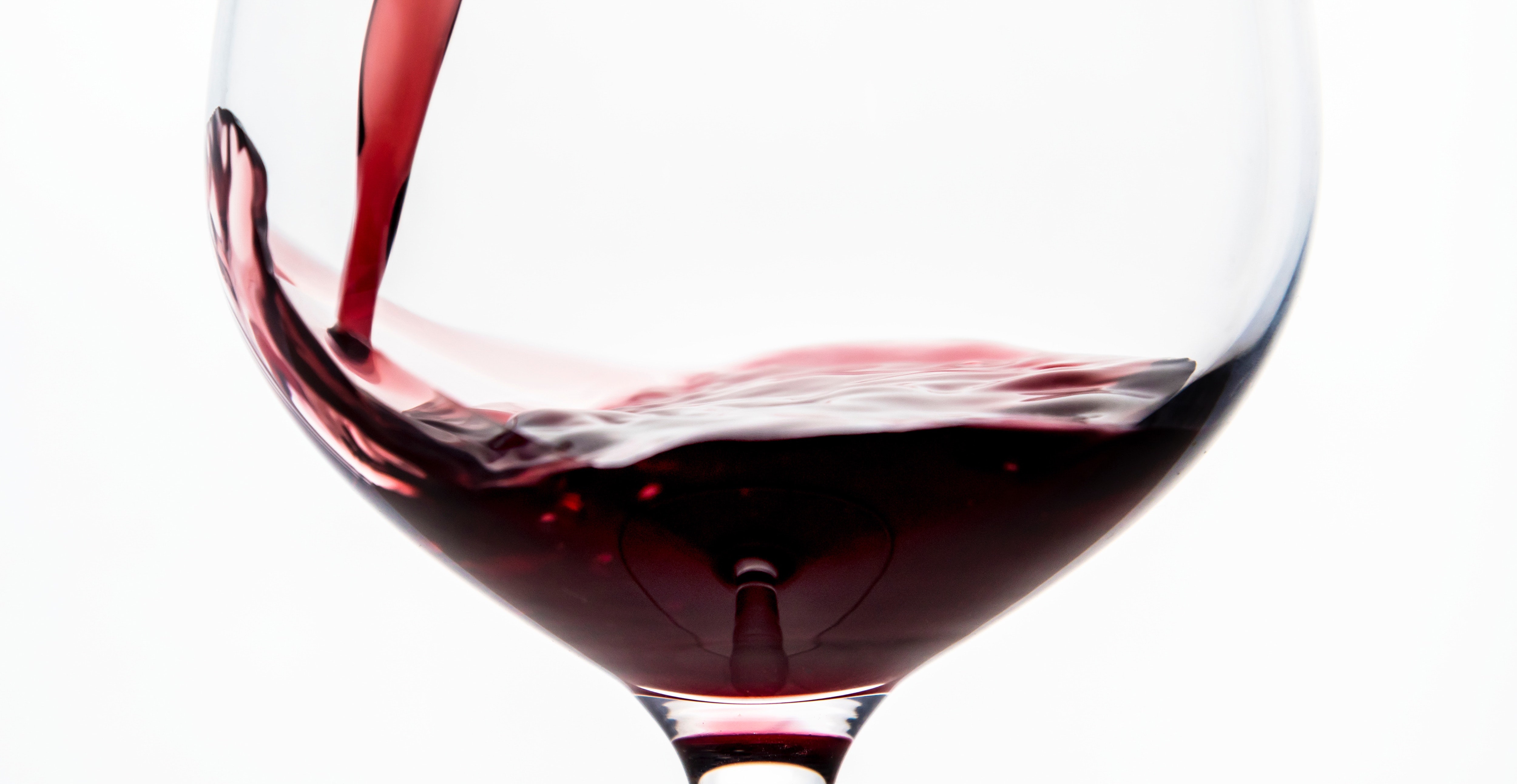 Wine glass close-up